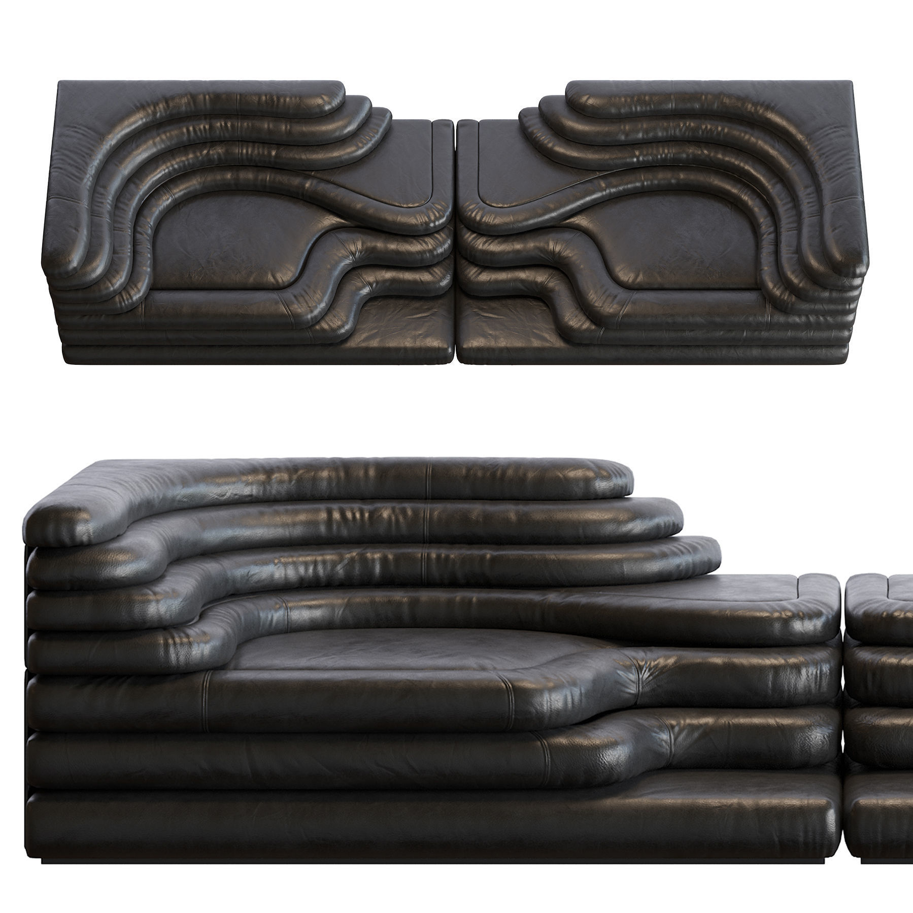 Ds-1025 Terrazza Lounge 3D model_3