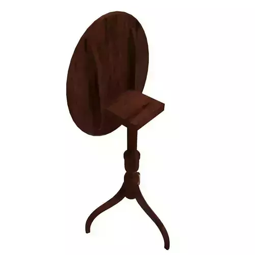 Lift Top Table Low-poly 3D model