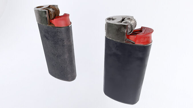 Lighter Low-poly 3D model