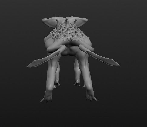 Tailed beast 3D model_5