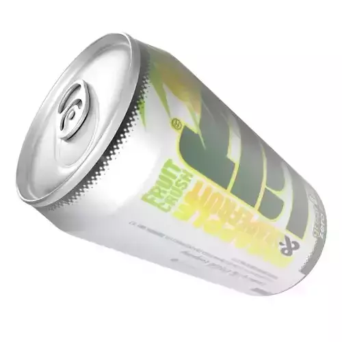 Lilt Soda Drink Can Low-poly 3D model
