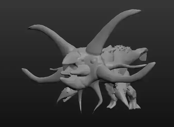 Horror of the deep 3D model