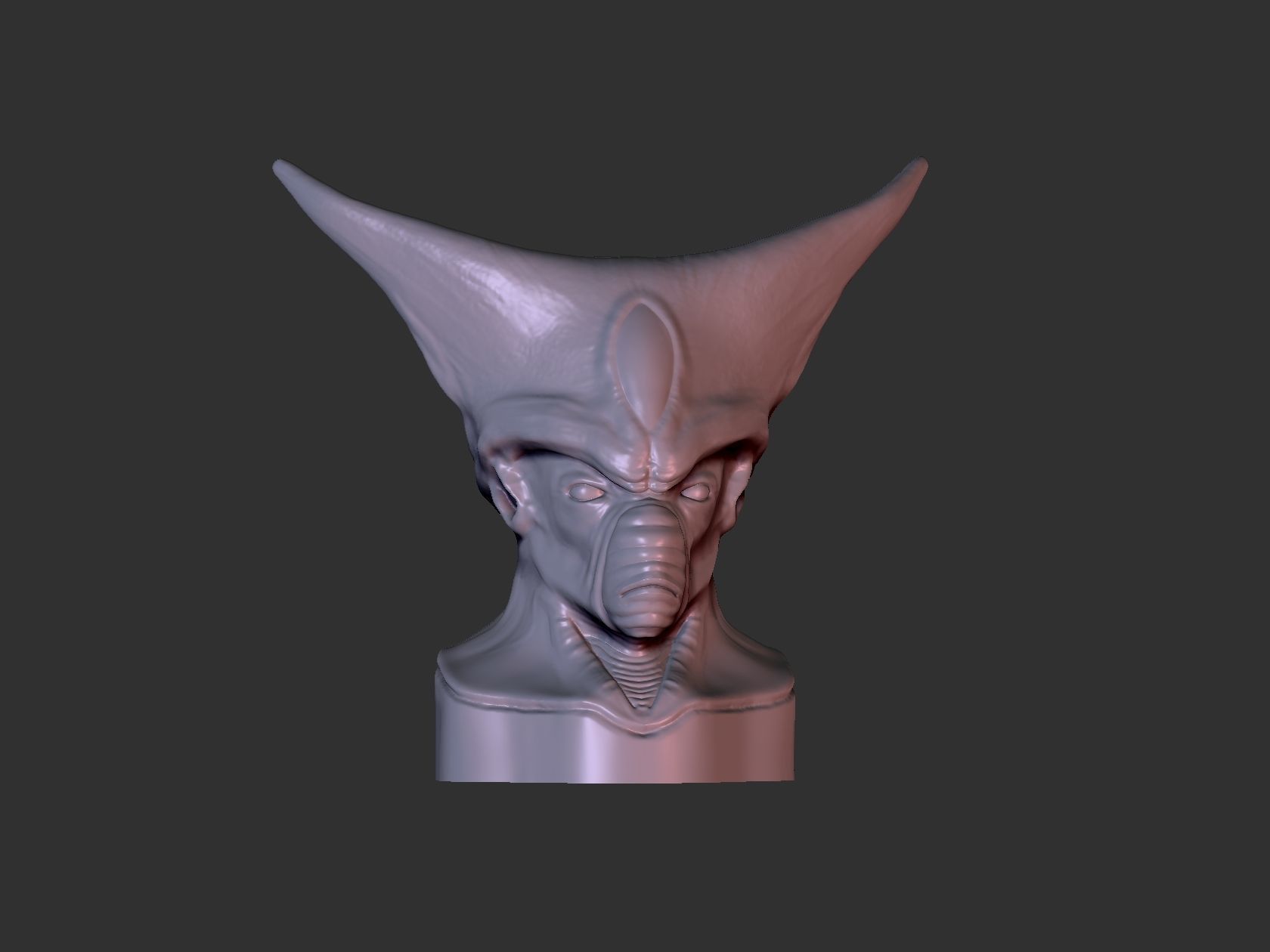 bust cell-dbz fan art-stl free 3D model 3D printable | CGTrader