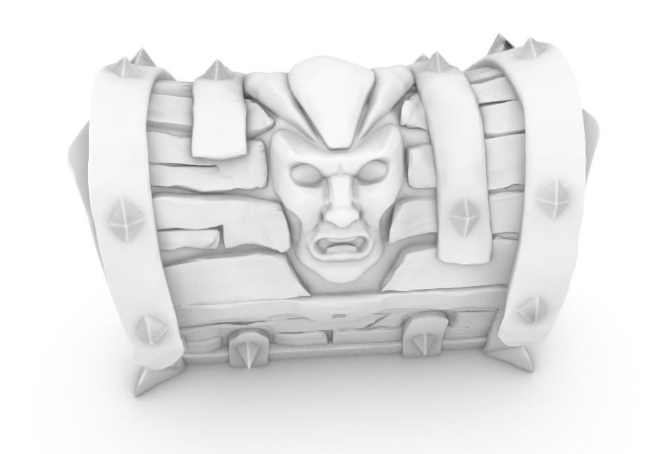 Sea of Thieves Chest of Rage 3D print model_3