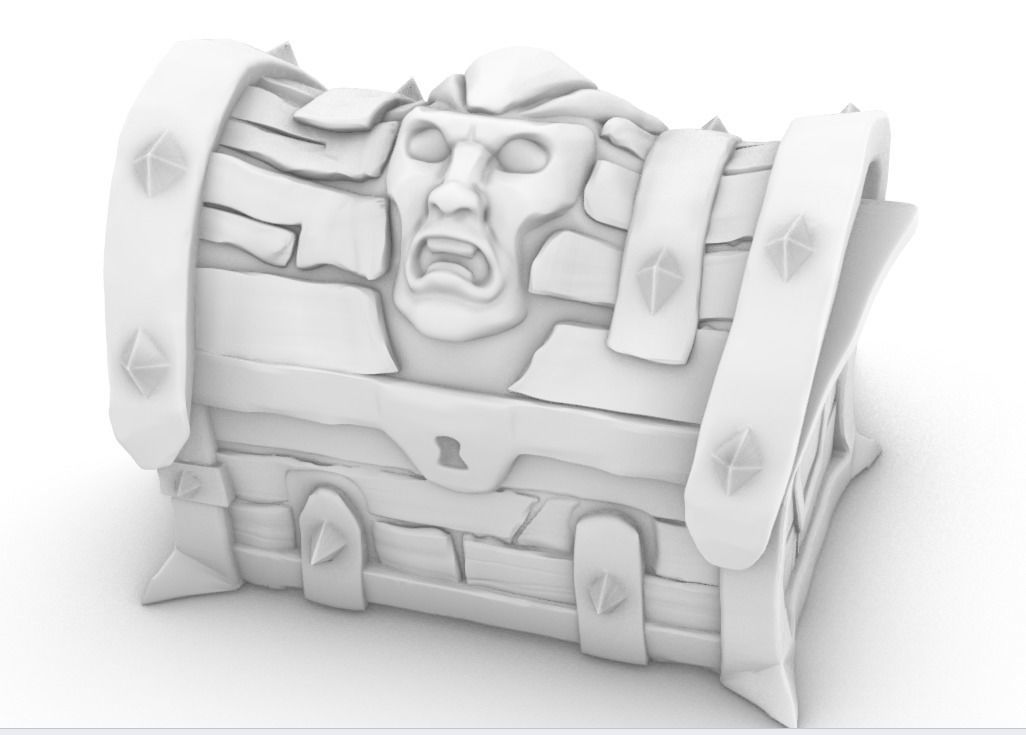 Sea of Thieves Chest of Rage 3D print model_1