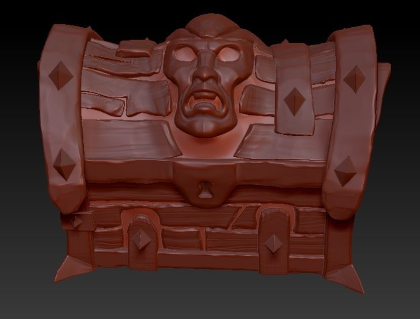 Sea of Thieves Chest of Rage 3D print model_4
