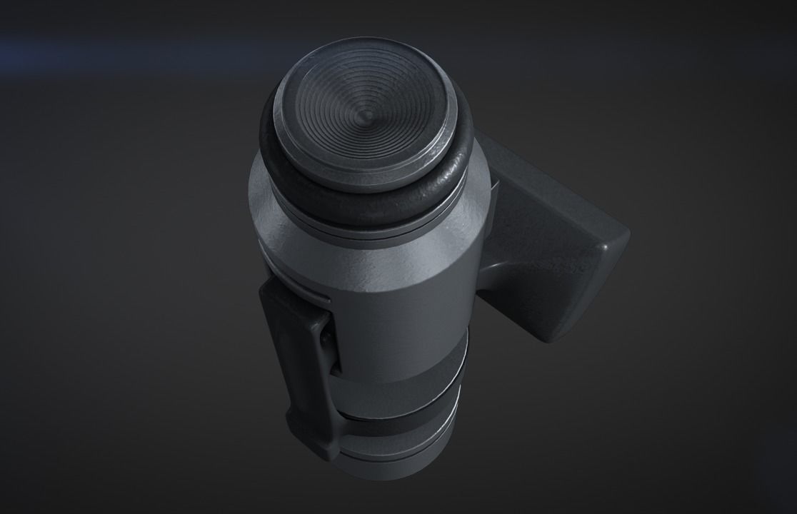 Car injector 3D model_2