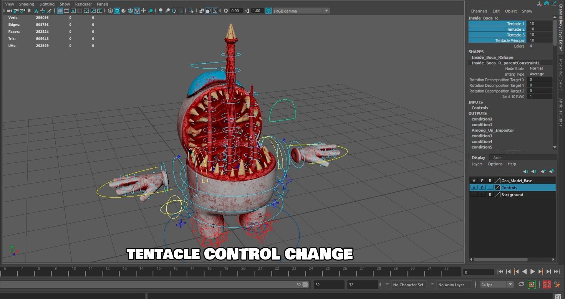 Among us - Impostor Pack Low-poly 3D model_5