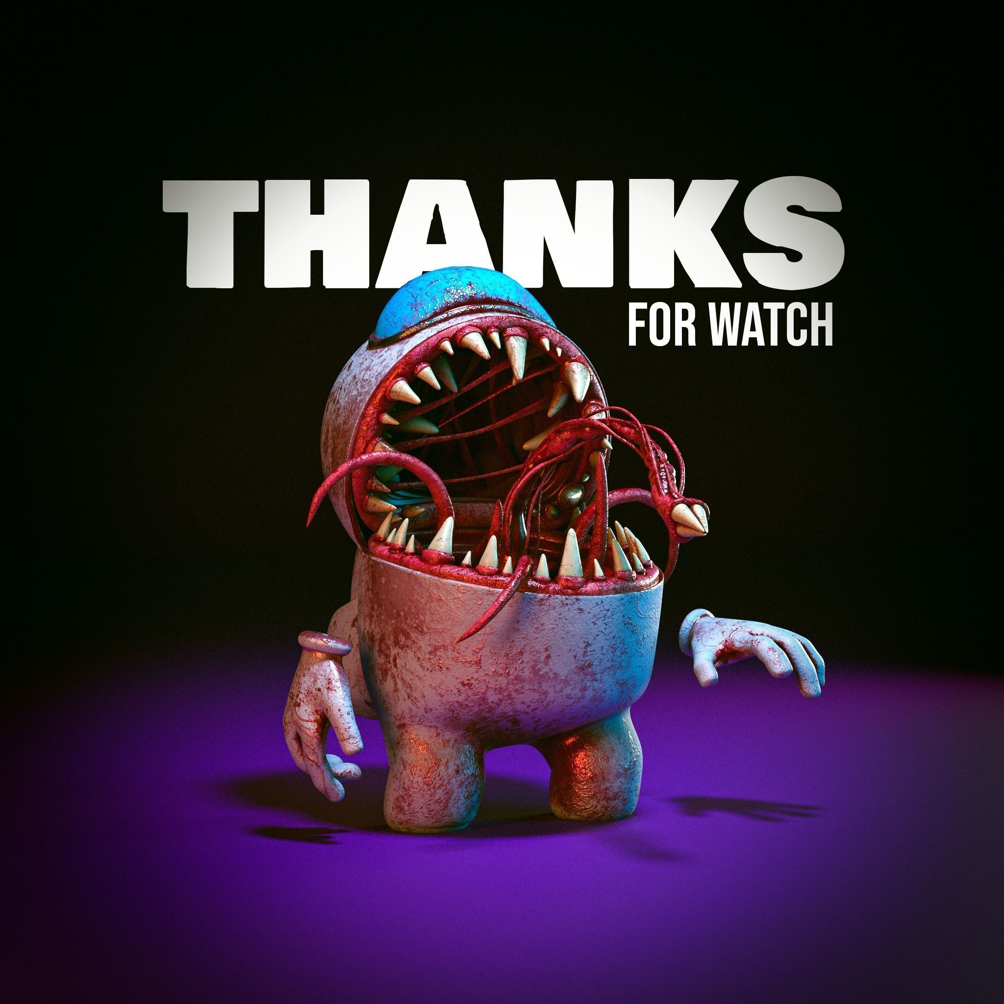 Among us - Impostor Pack Low-poly 3D model_23