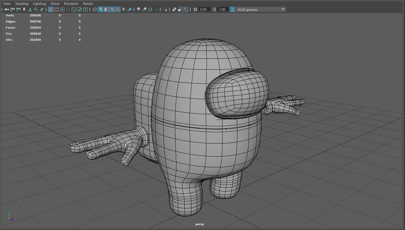 Among us - Impostor Pack Low-poly 3D model_10