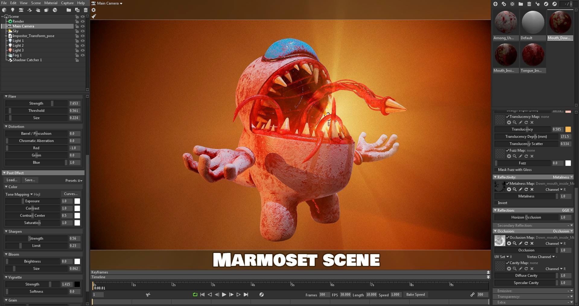 Among us - Impostor Pack Low-poly 3D model_18