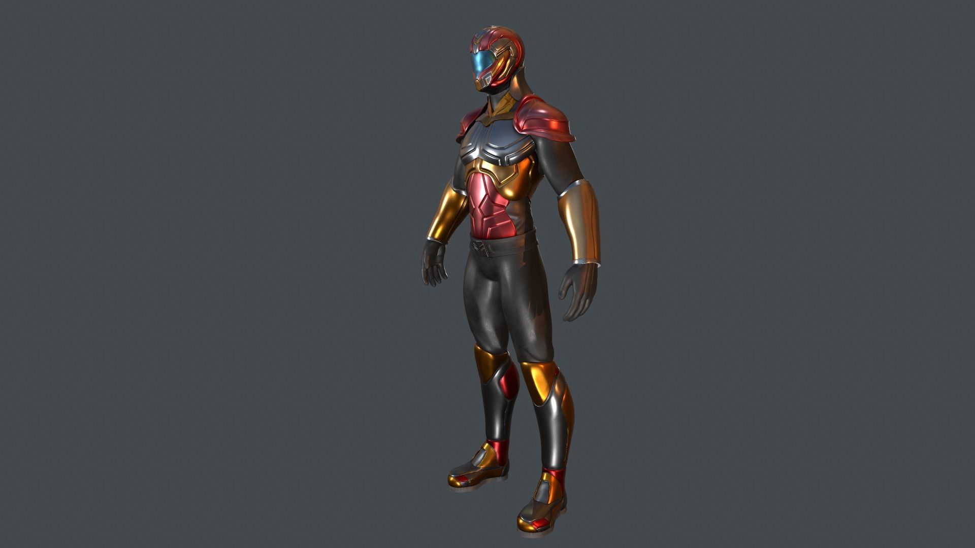 sci fi suit 3D model_5