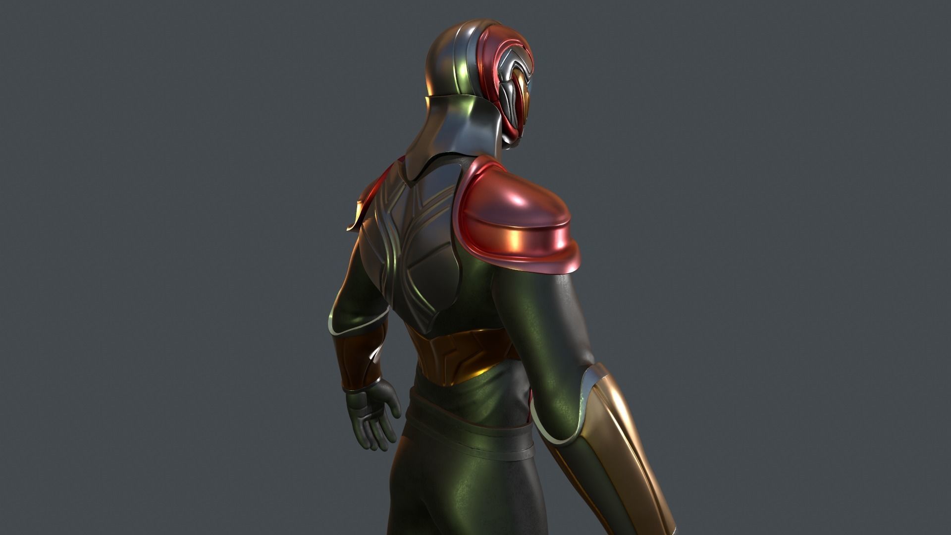 sci fi suit 3D model_3