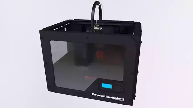 Makerbot 3d printer Low-poly 3D model