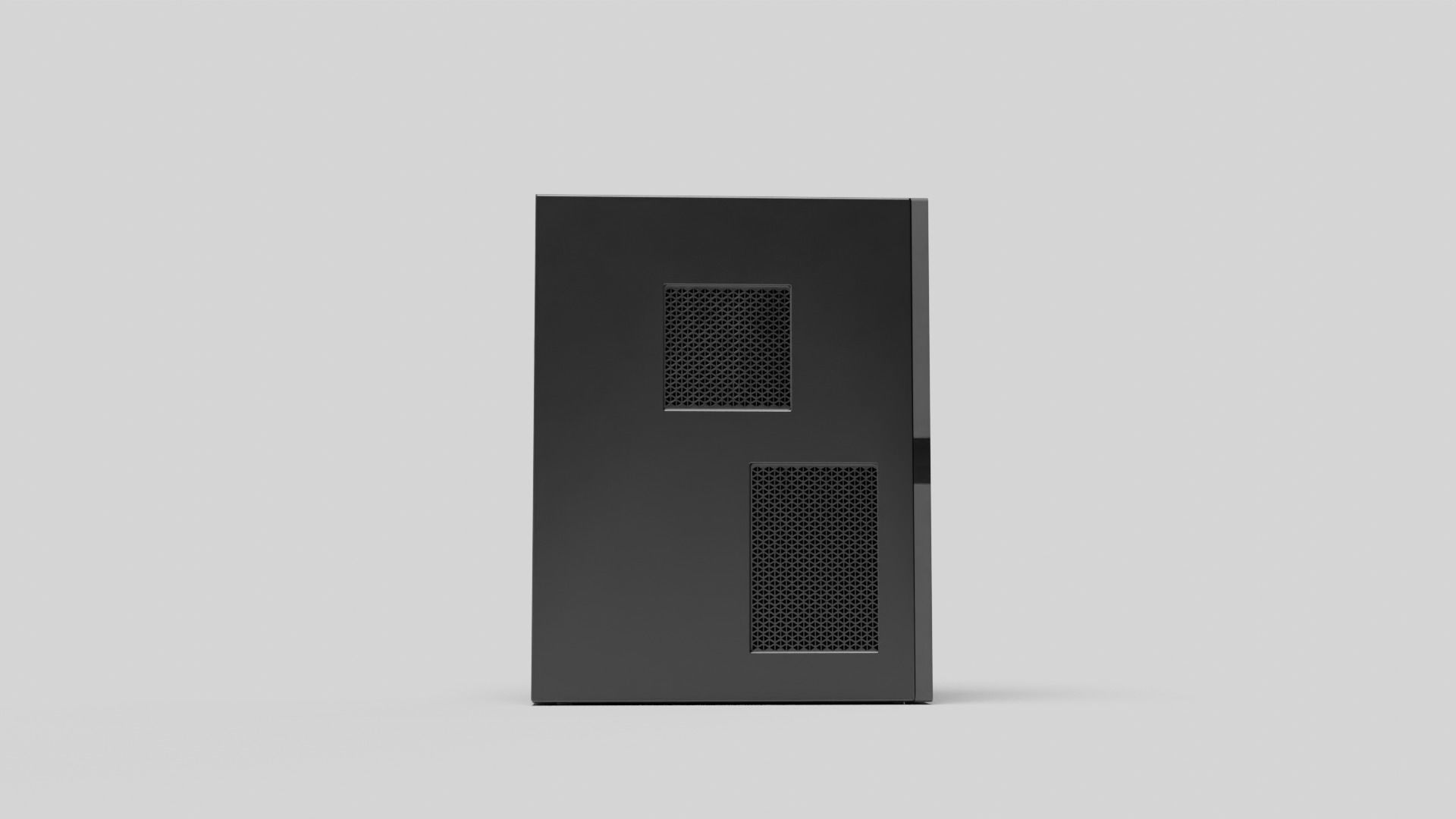PC Case Low-poly 3D model_15