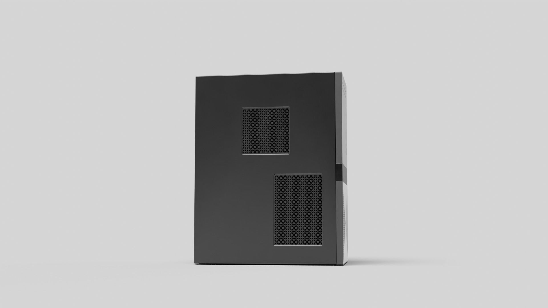 PC Case Low-poly 3D model_11
