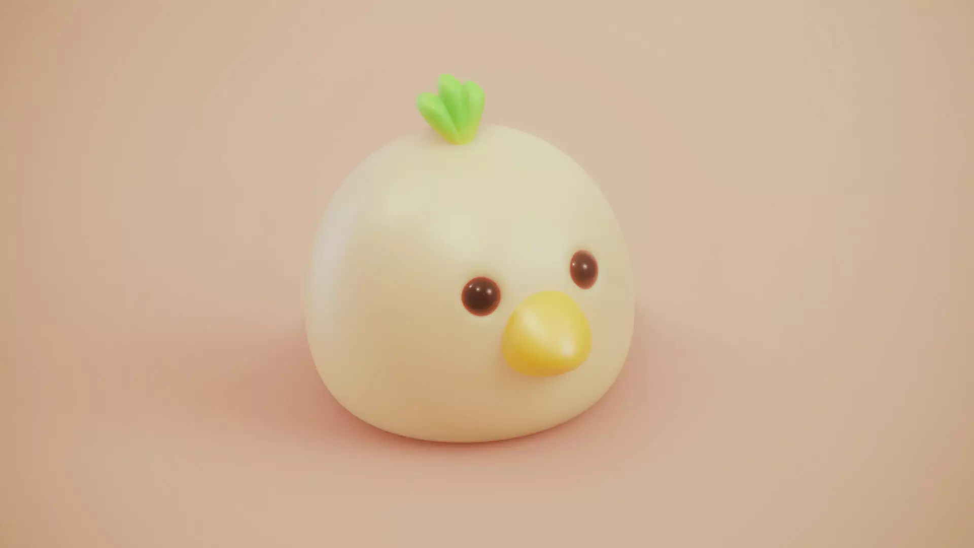 Turnip Chick - Free Miniature Model Free 3D print model