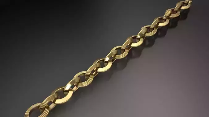 Chain link wristband or necklace