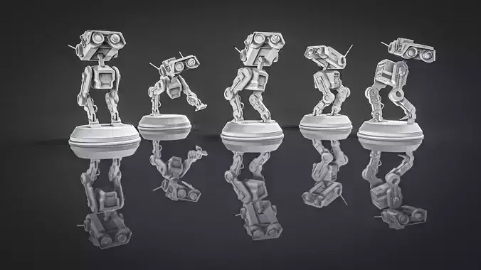 BD-1 Robot 3D Print Model 3D print model