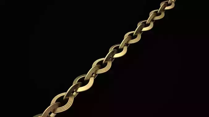Chain link wristband or necklace