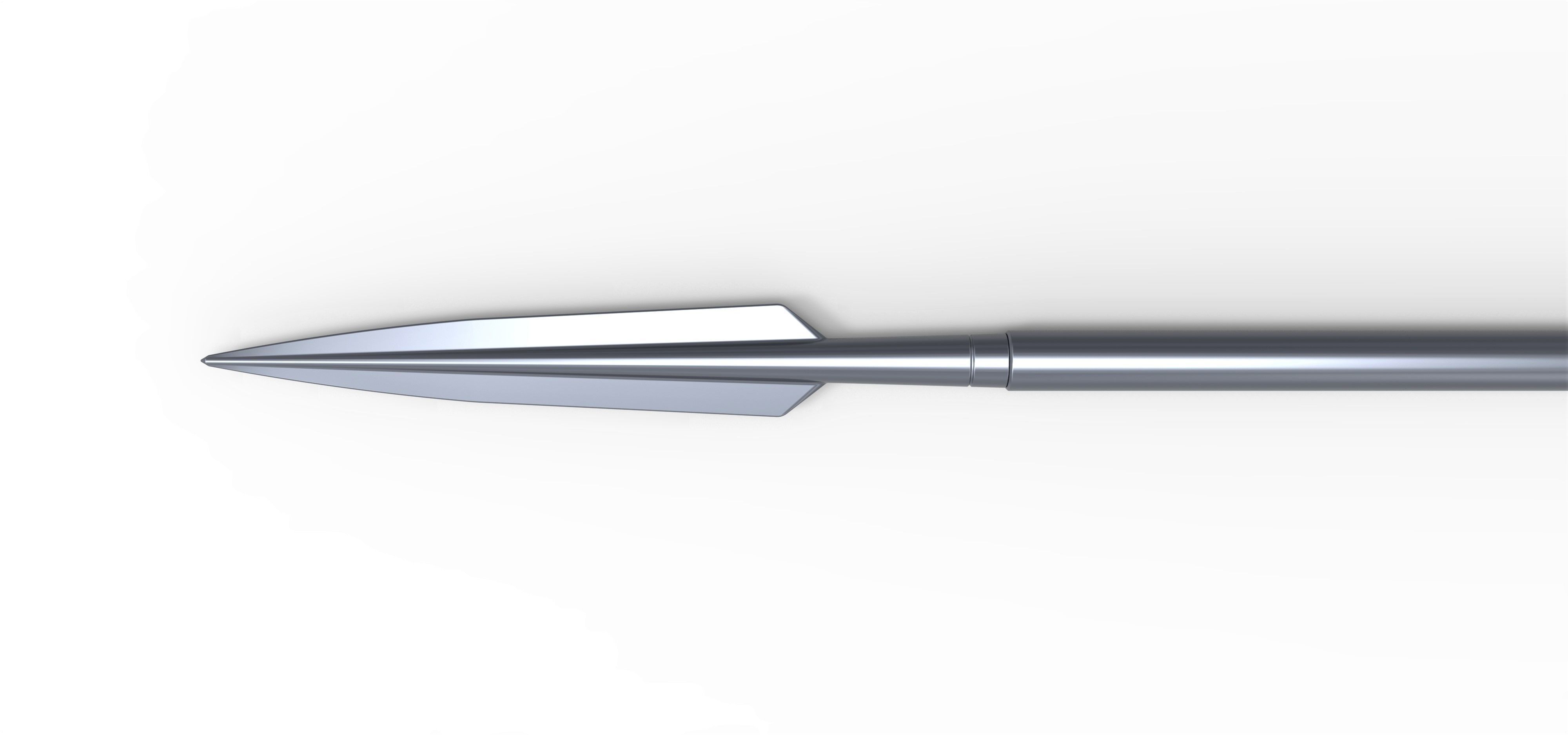 Beskar spear from The Mandalorian TV series 3D print model_10