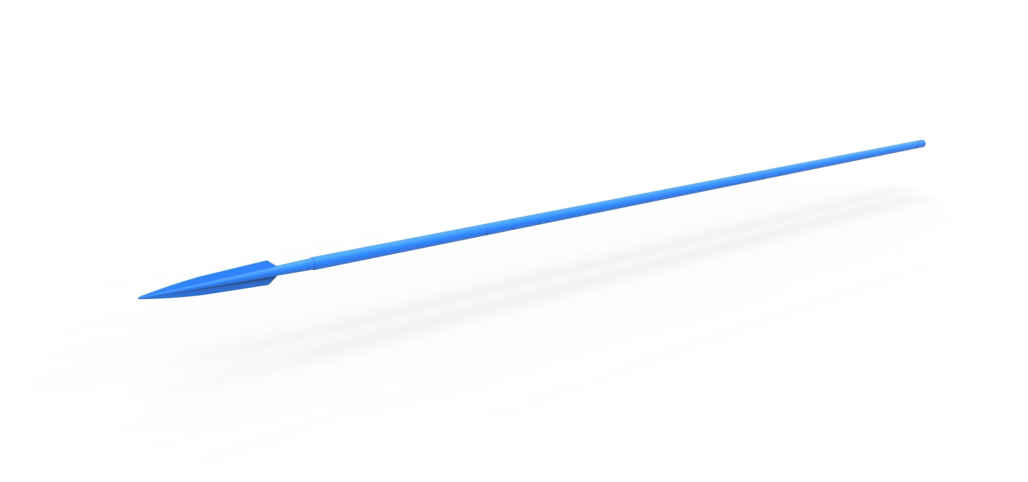 Beskar spear from The Mandalorian TV series 3D print model_13