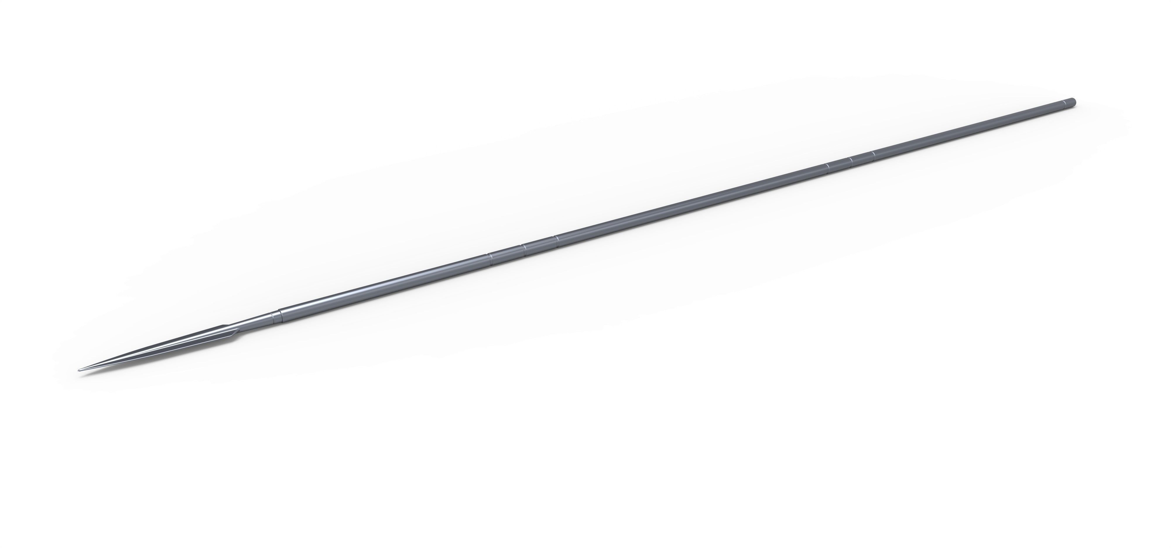 Beskar spear from The Mandalorian TV series 3D print model_1