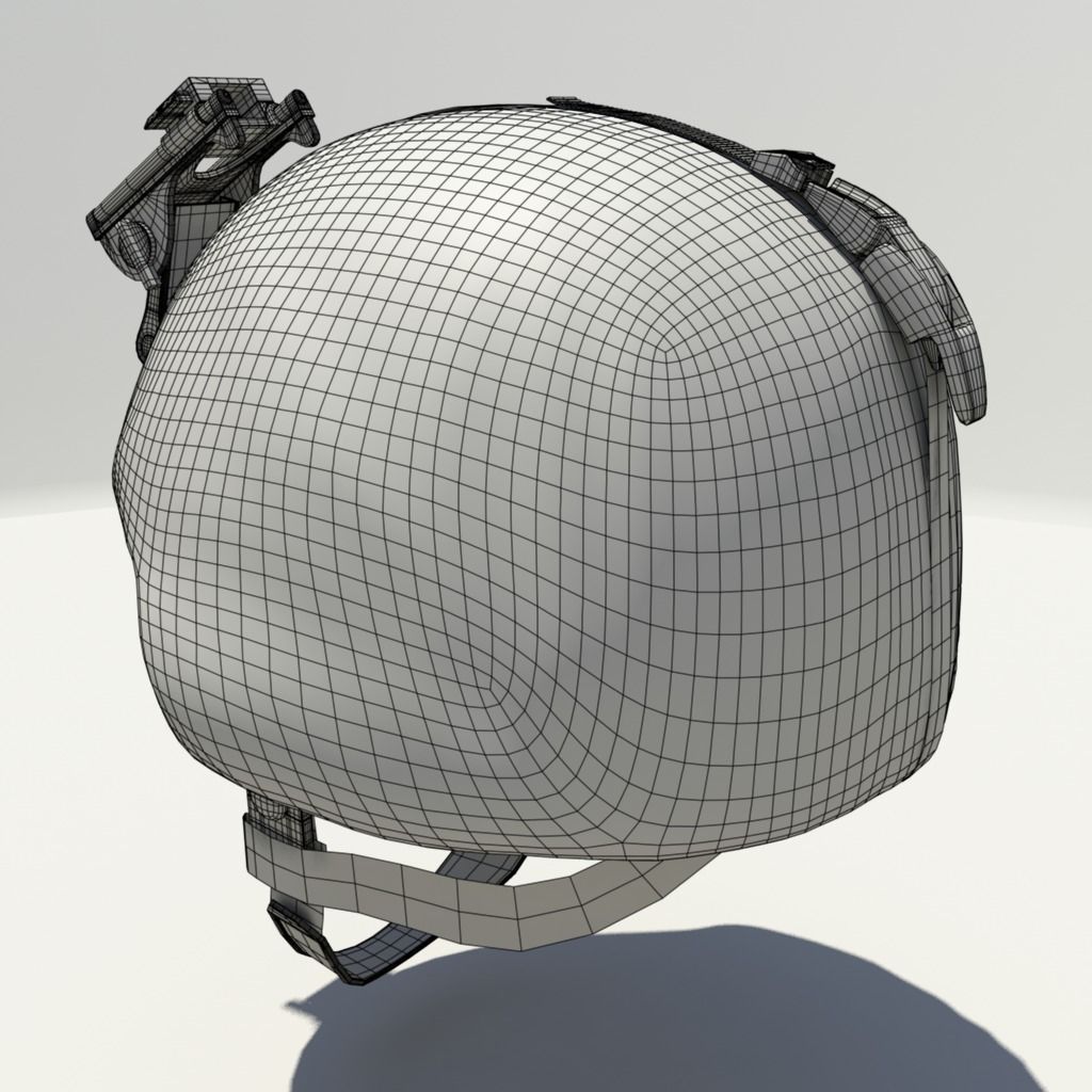 Tactical Helmet 3D model_5