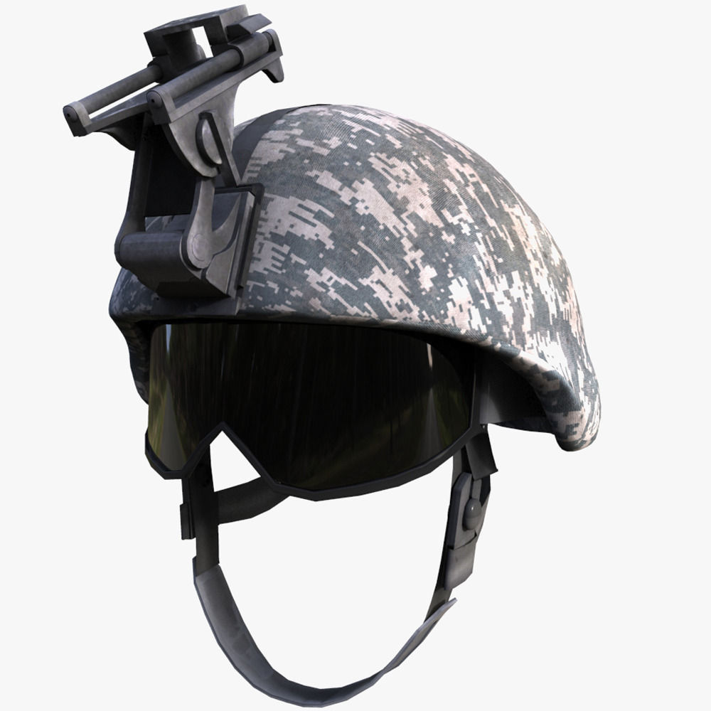 Tactical Helmet 3D model_1