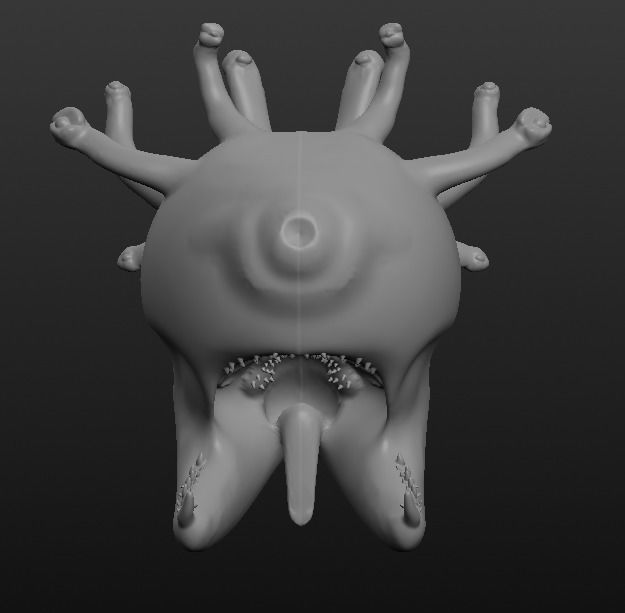 Reaper beholder 3D model_3