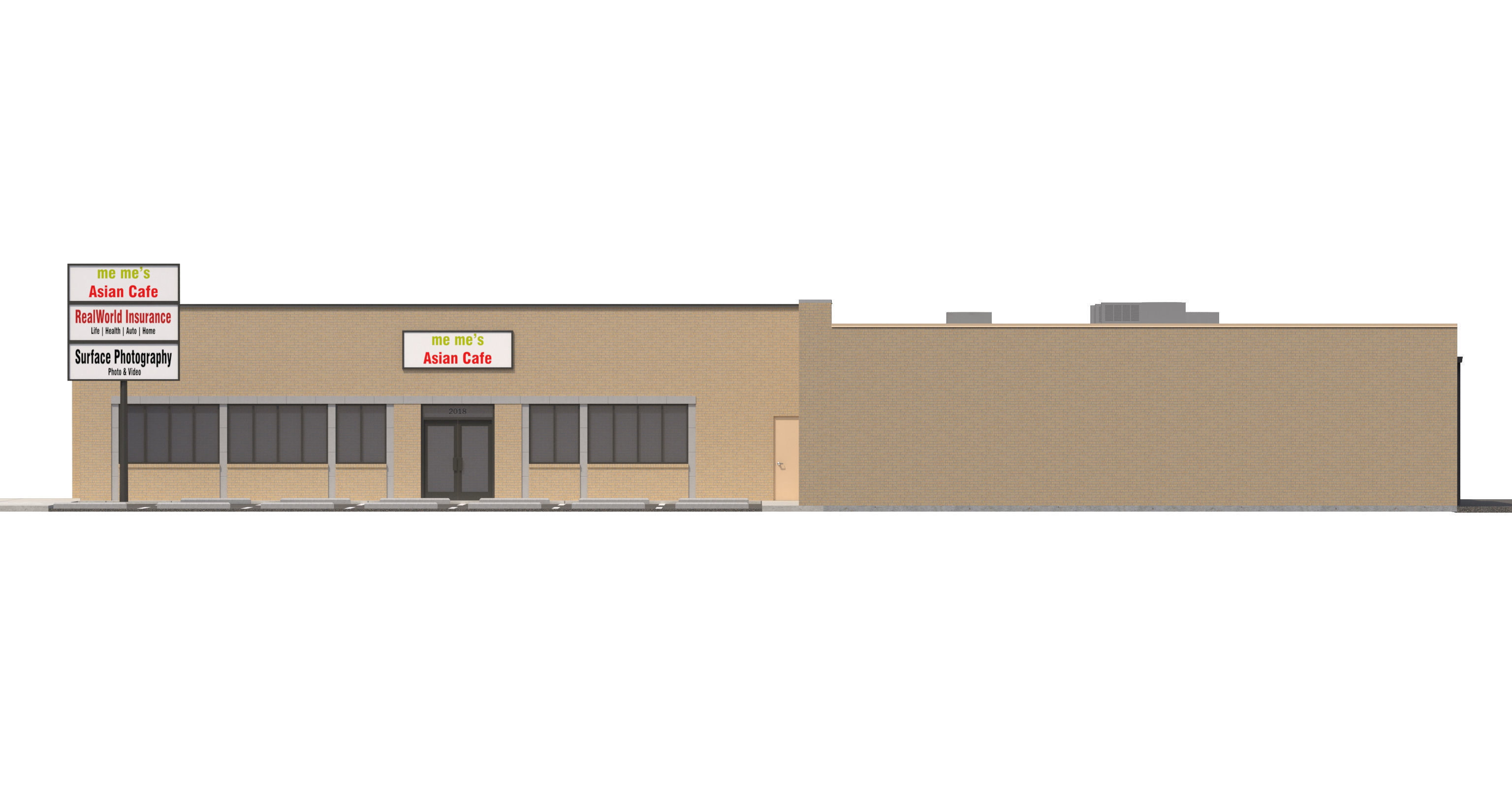 Retail-099 Retail Store 3D model_9