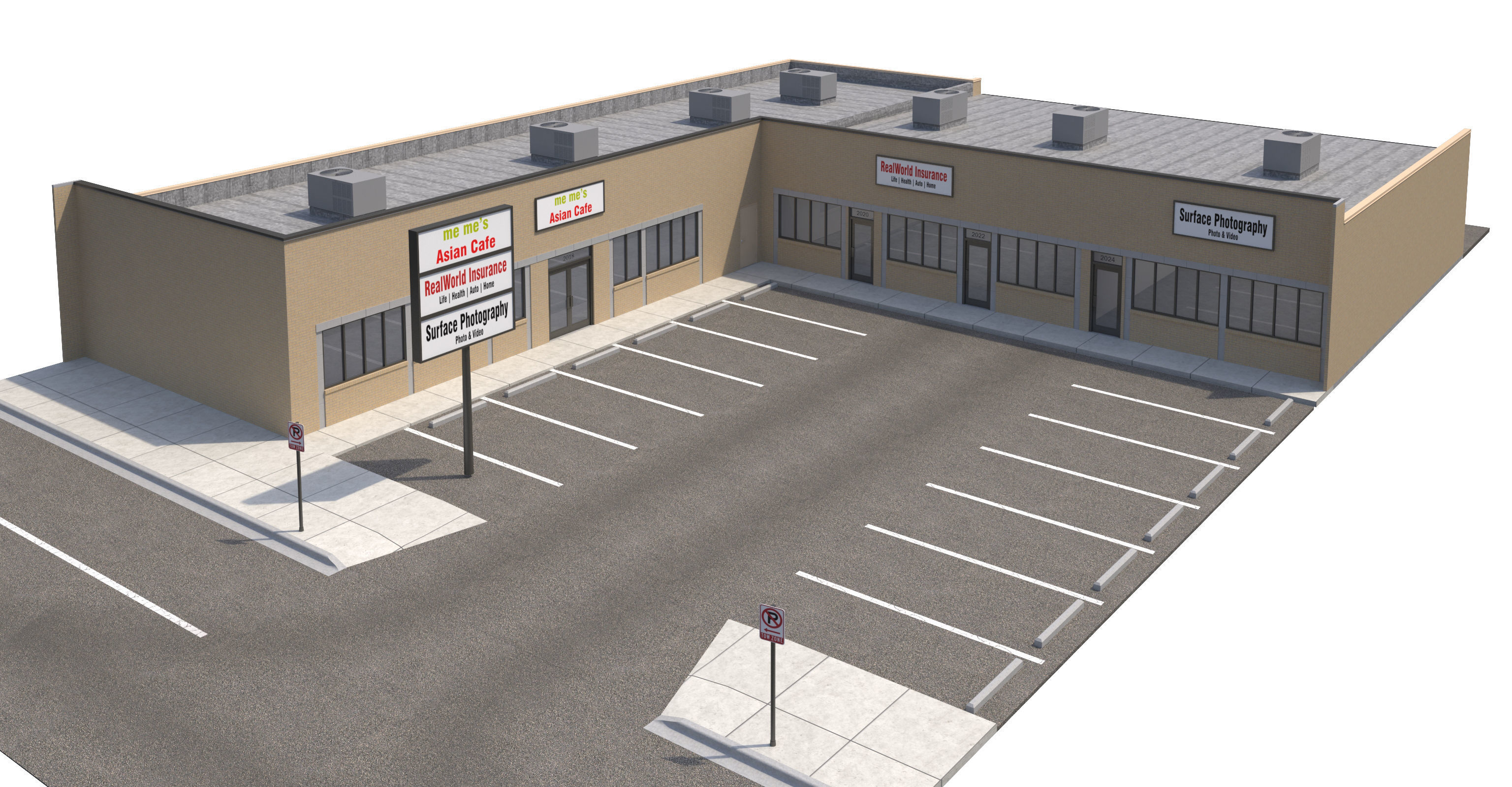 Retail-099 Retail Store 3D model_4