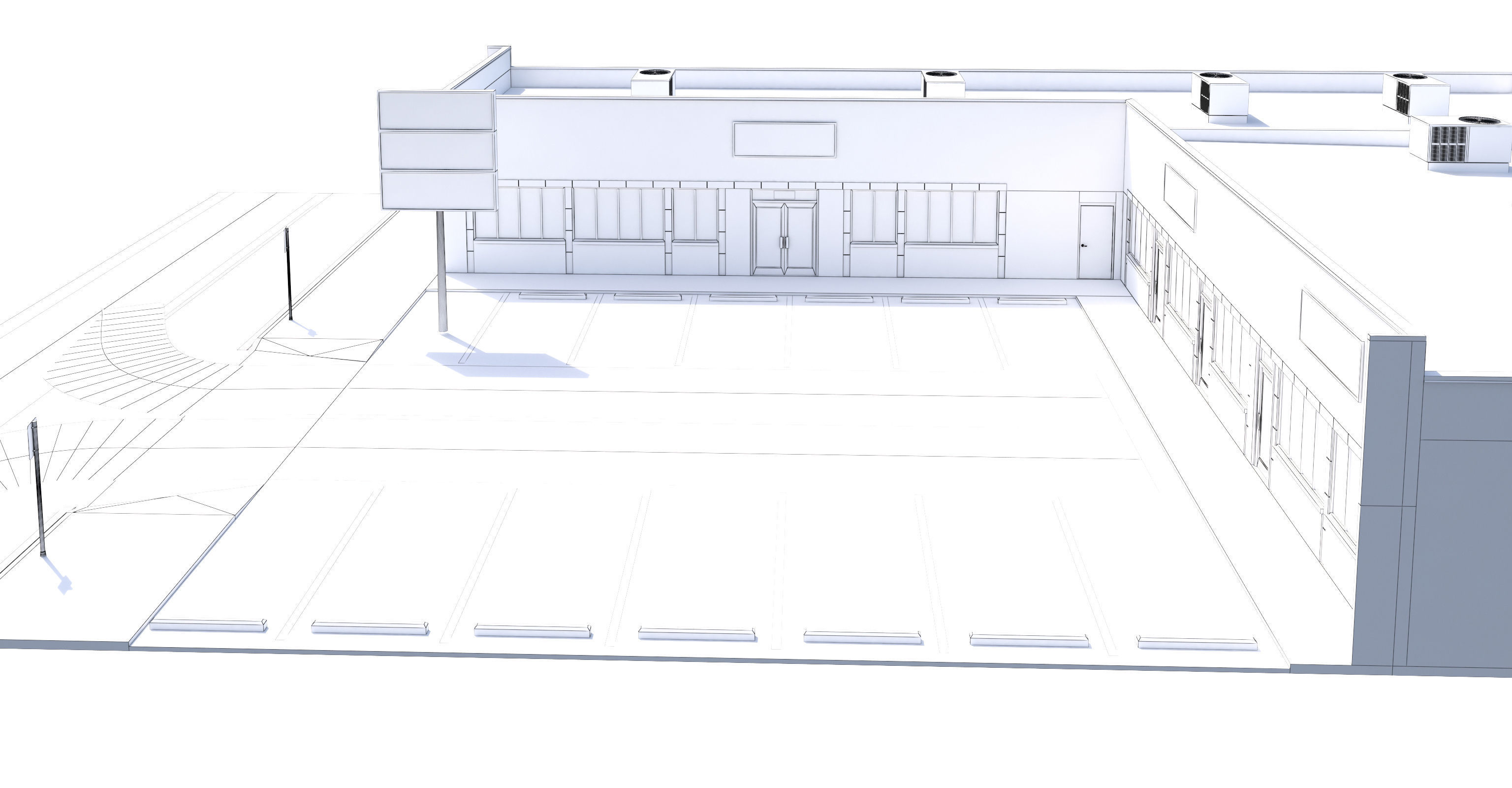 Retail-099 Retail Store 3D model_17