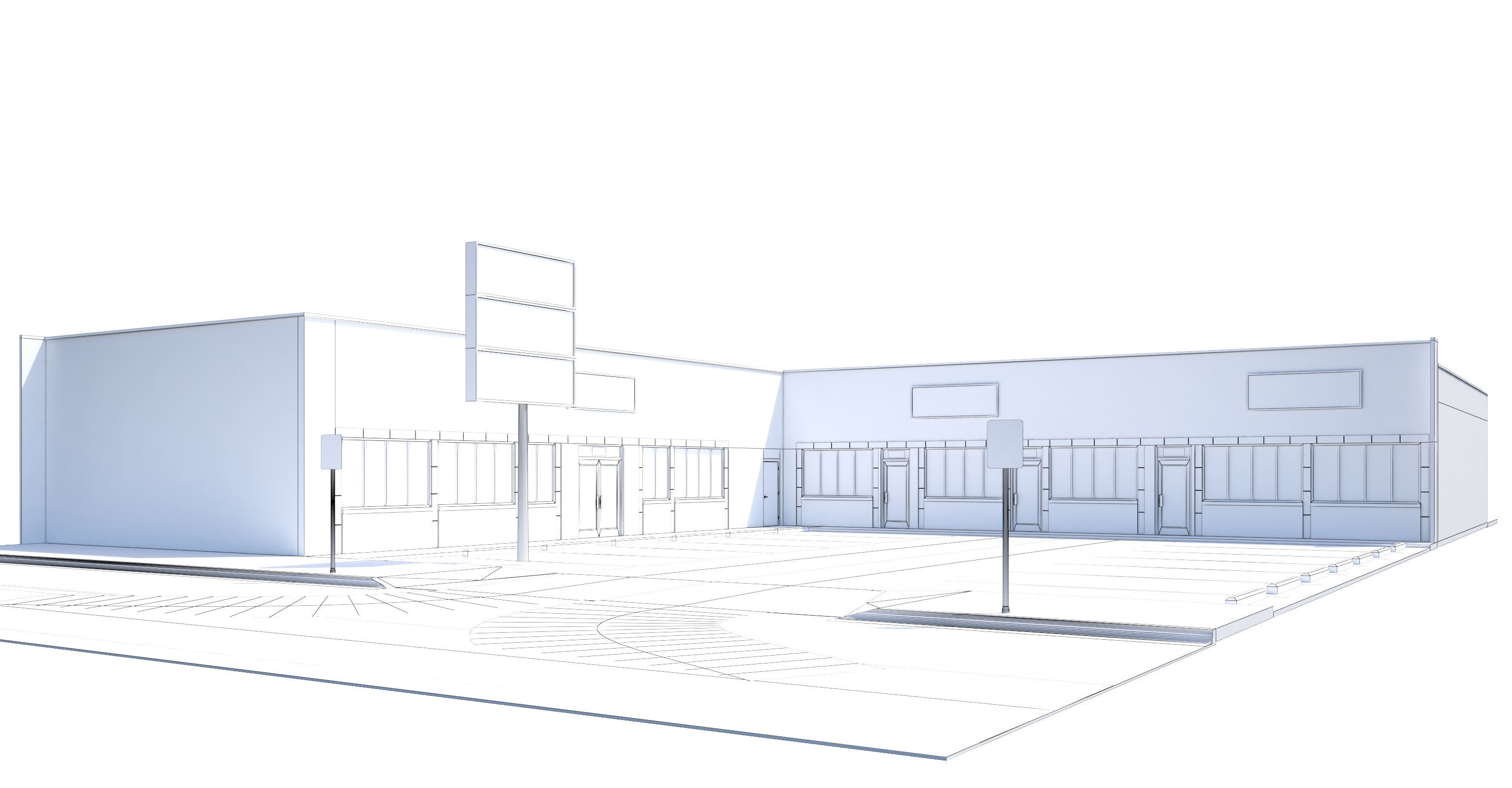 Retail-099 Retail Store 3D model_13