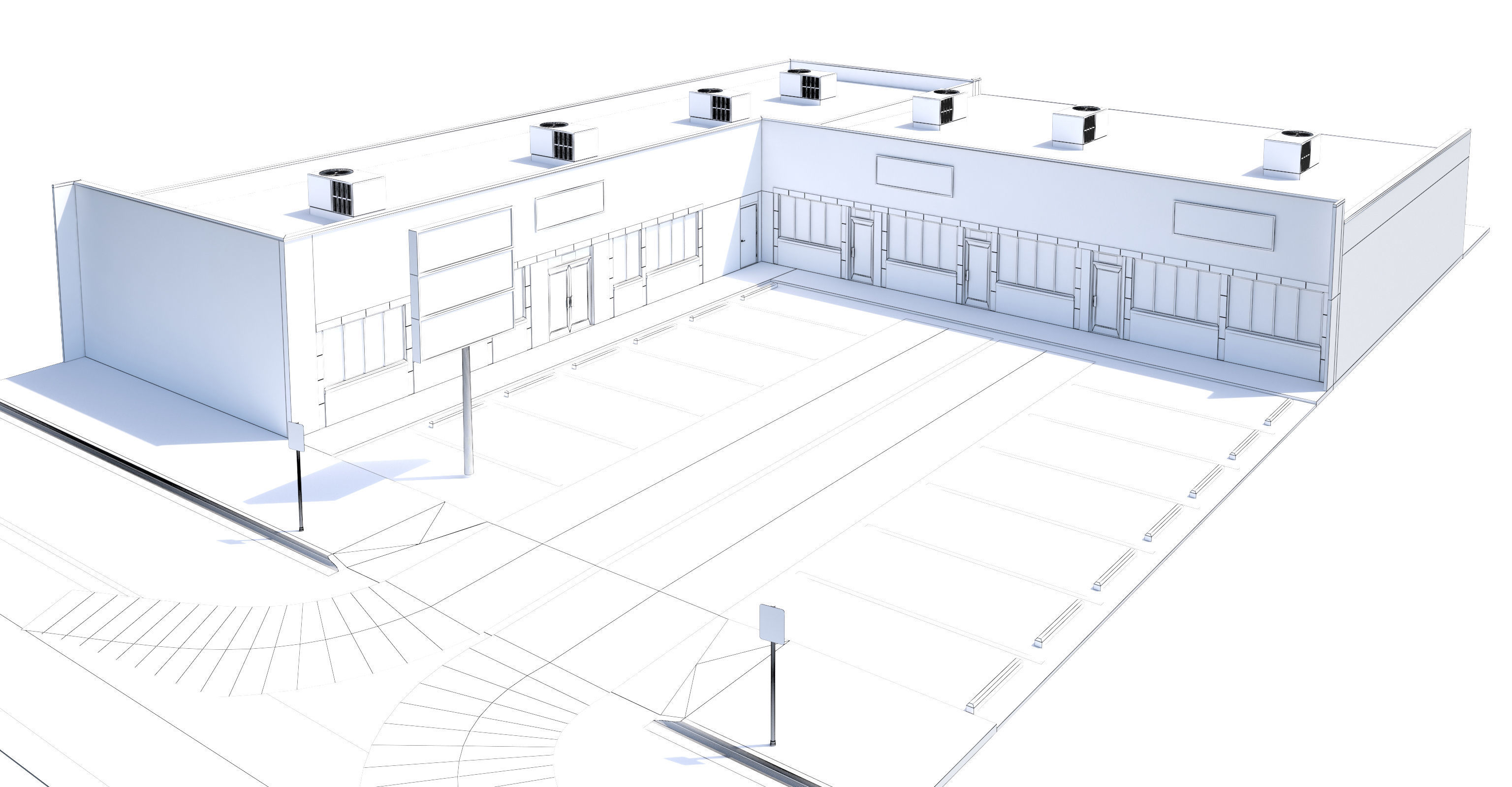 Retail-099 Retail Store 3D model_15