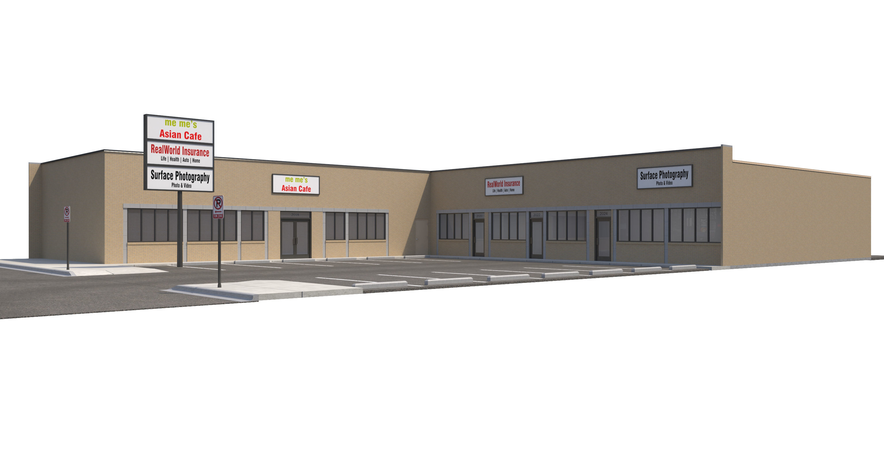 Retail-099 Retail Store 3D model_1