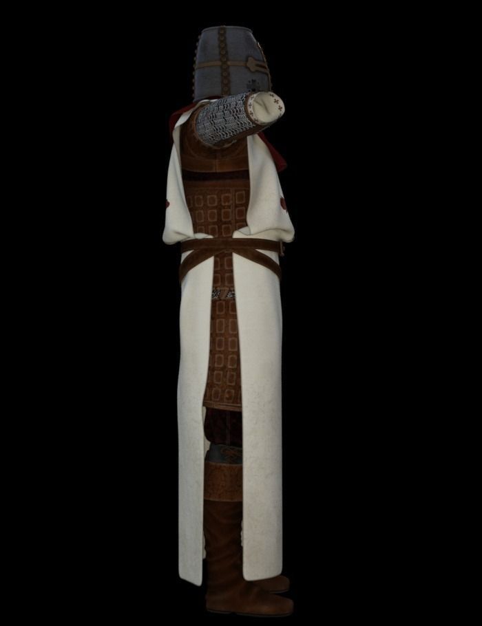 Crusader Armor  3D model_3