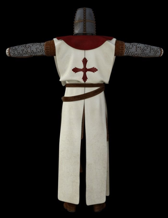 Crusader Armor  3D model_2