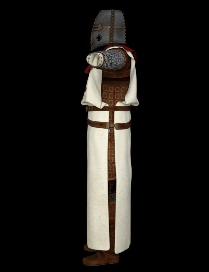 Crusader Armor  3D model_1