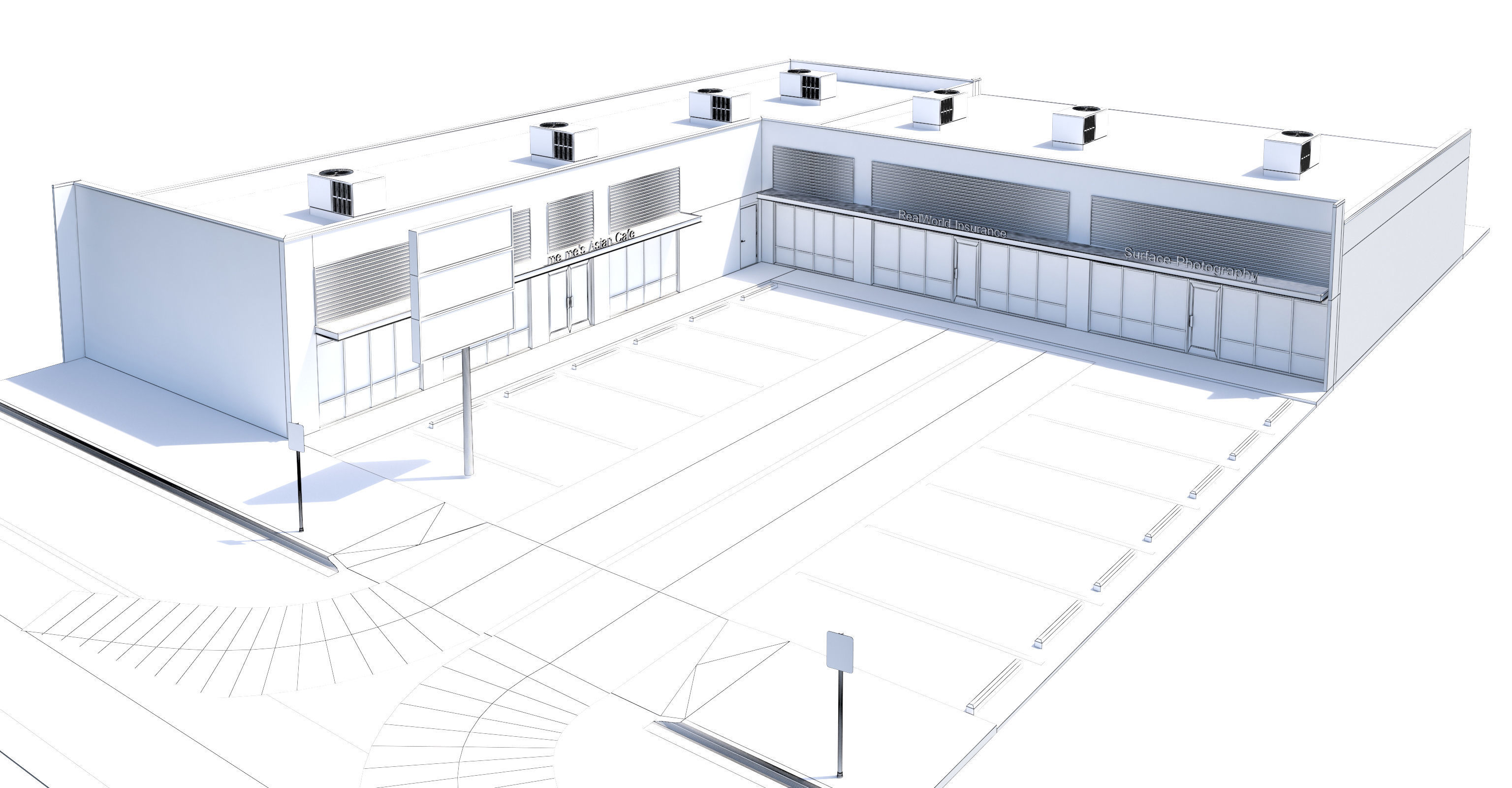 Retail-100 Retail Store 3D model_15