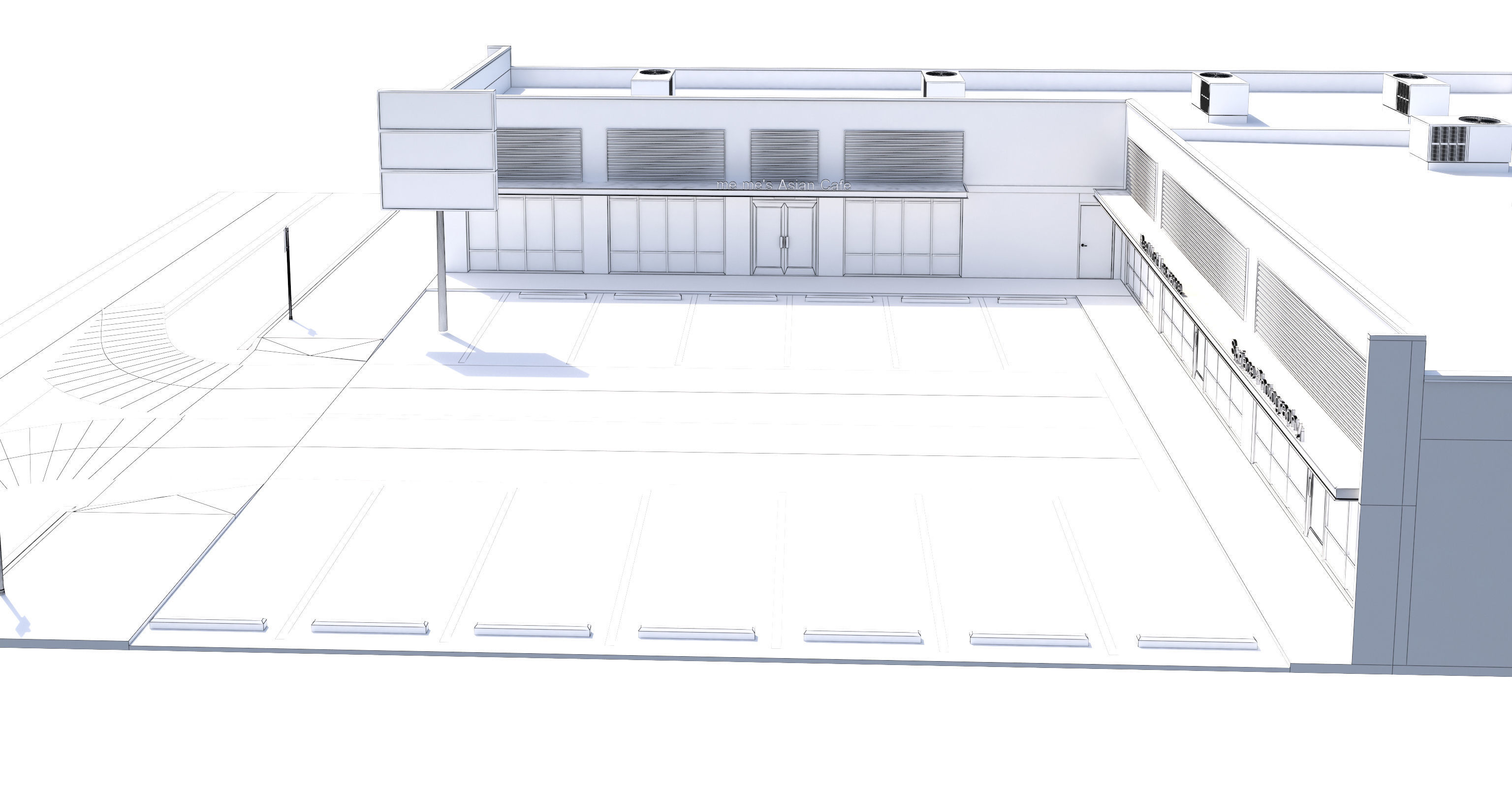 Retail-101 Retail Store 3D model_17