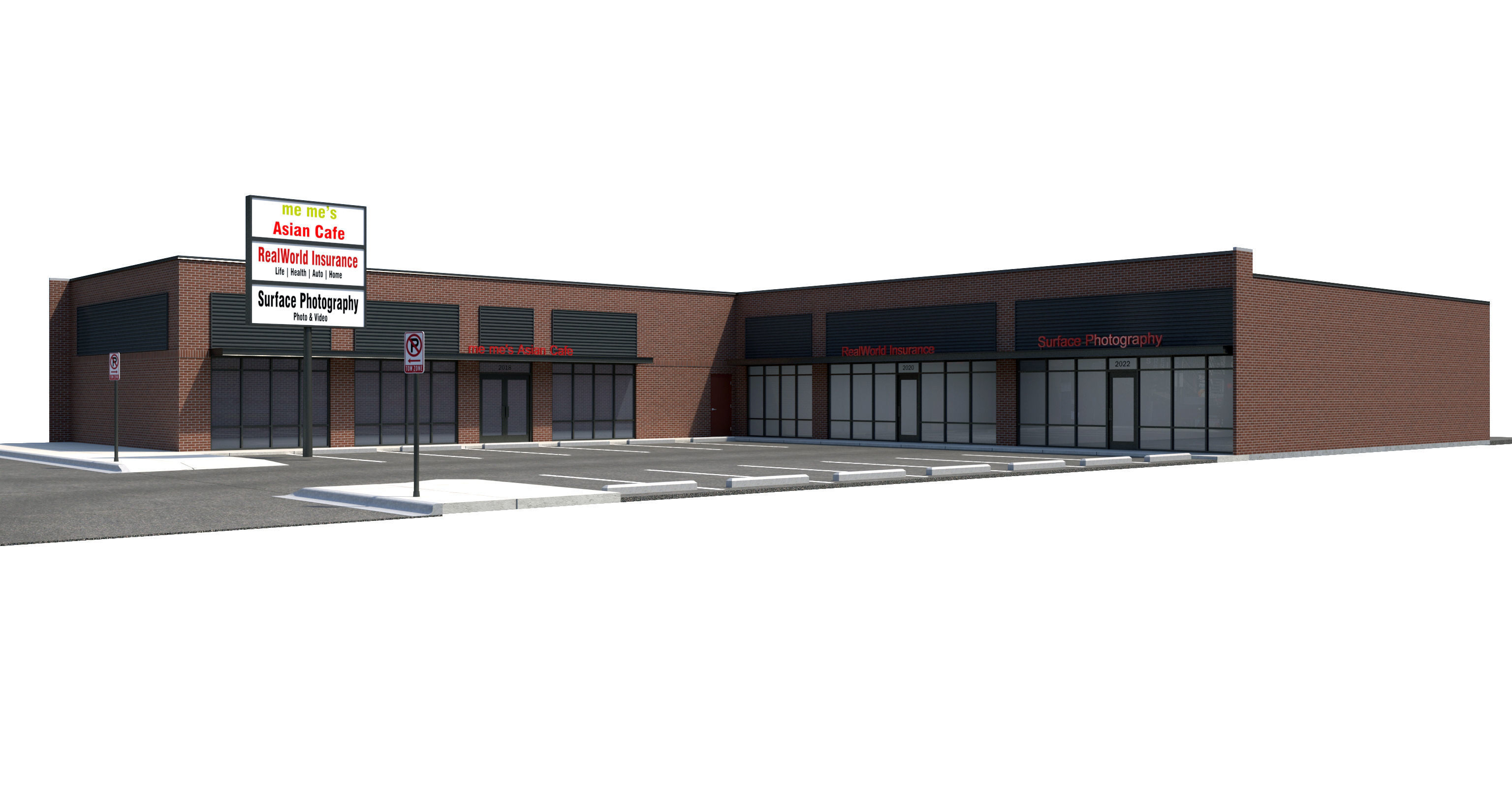 Retail-101 Retail Store 3D model_1