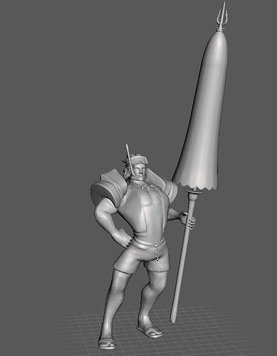 Pool Party Jarvan IV 3D Model 3D print model