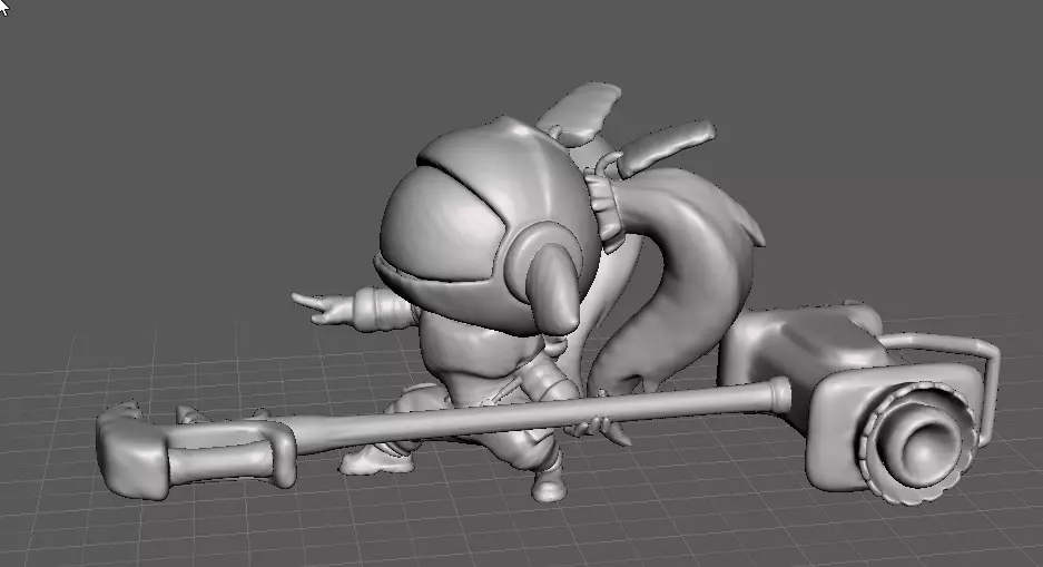 ASTRONAUT POPPY 3D MODEL 3D print model_0