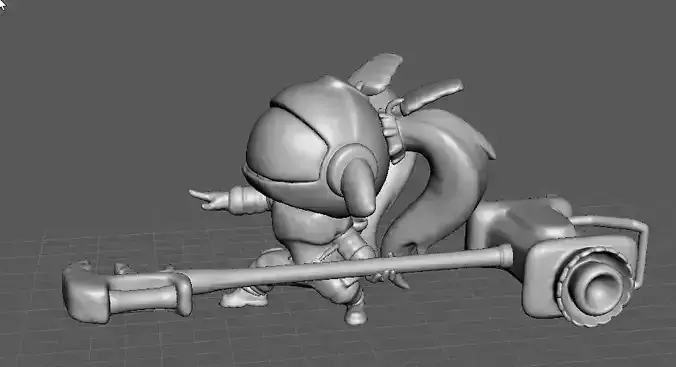 ASTRONAUT POPPY 3D MODEL