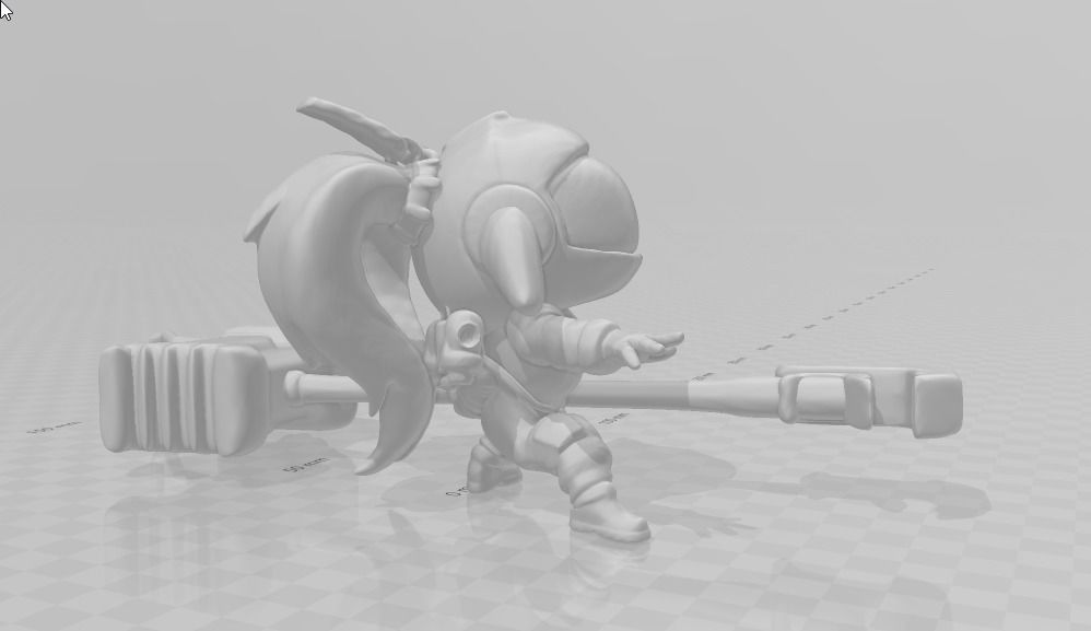 ASTRONAUT POPPY 3D MODEL 3D print model_1