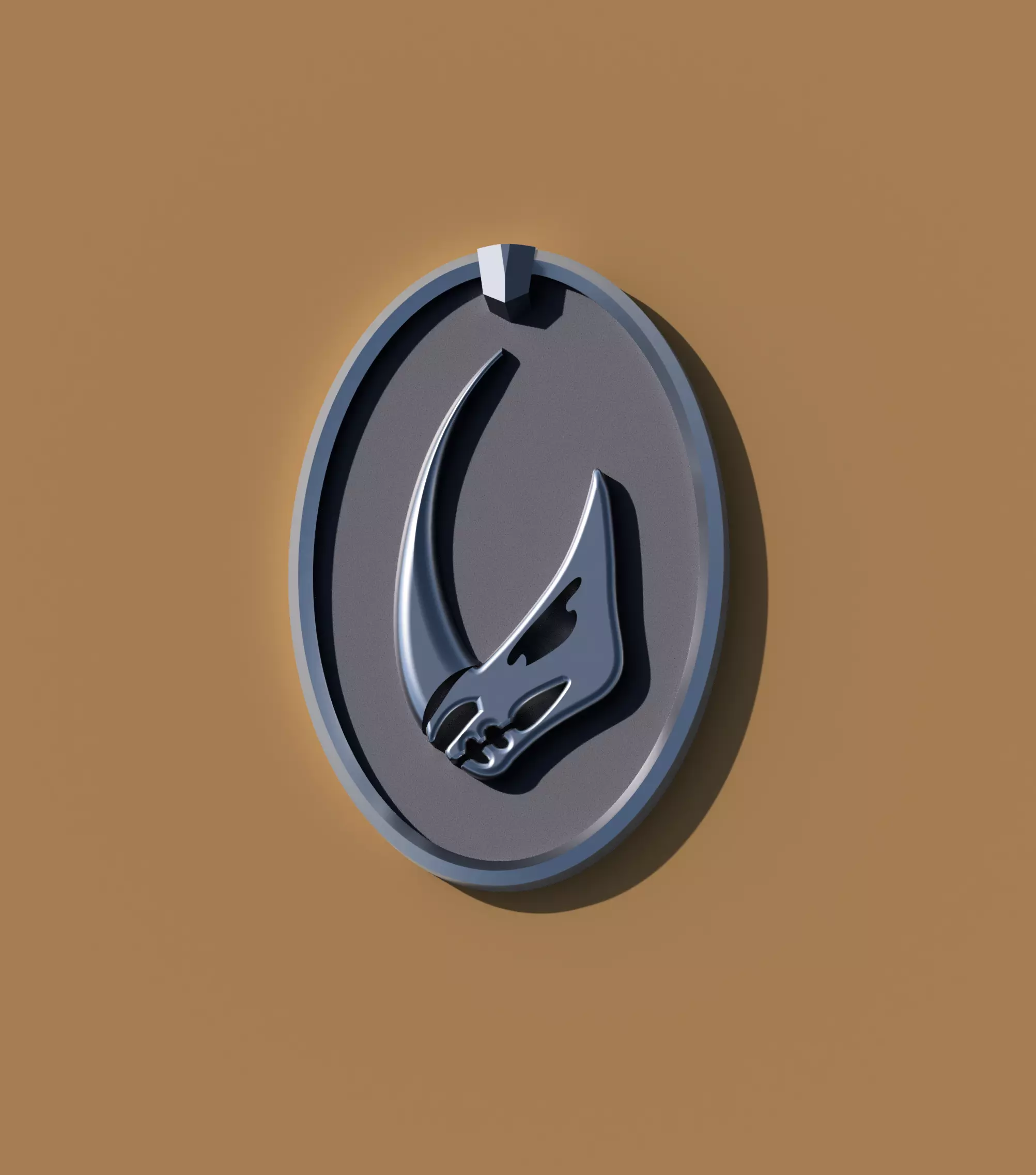 The Mandalorian Mudhorn signet 3D print model