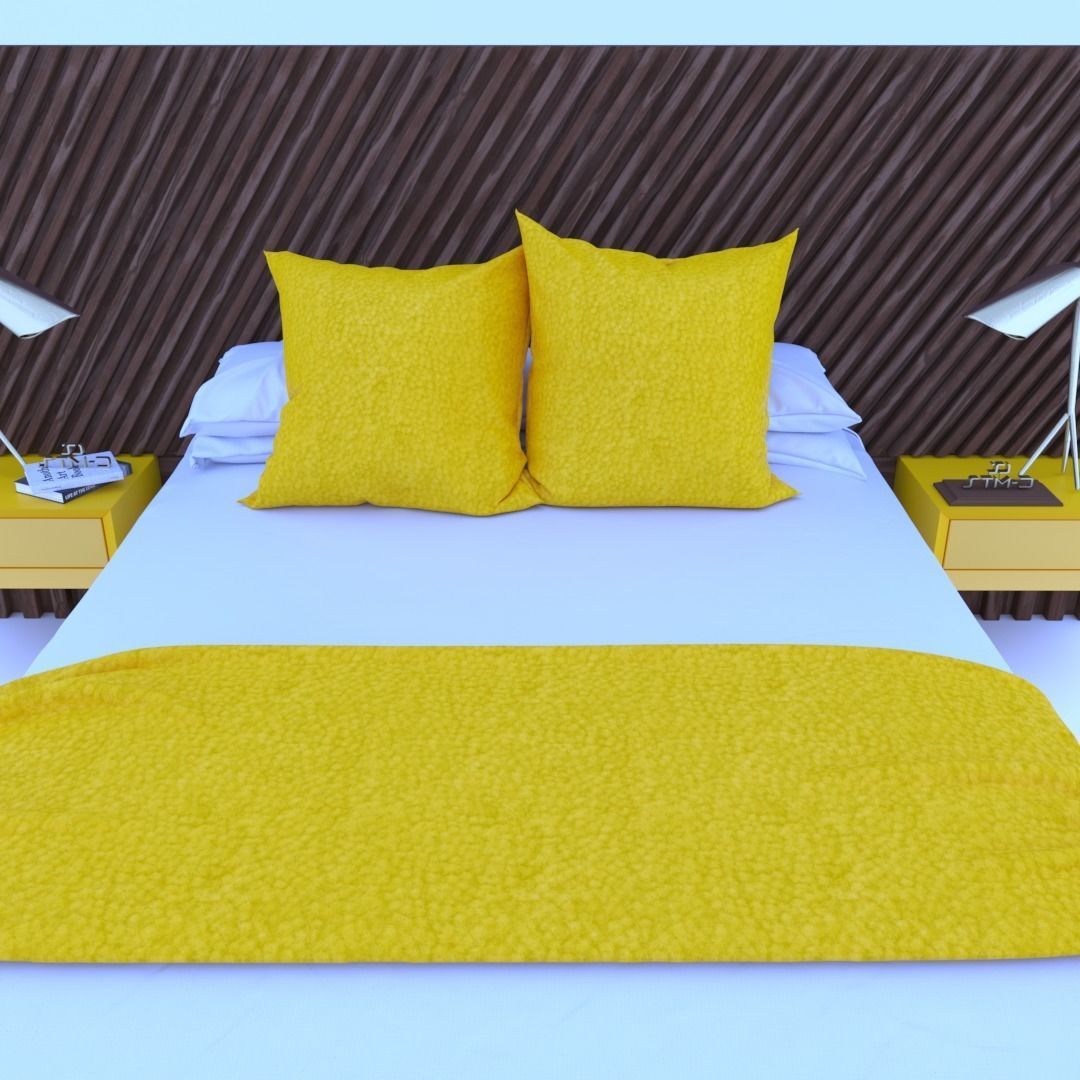 STM-D BED model FFF  Low-poly 3D model_8