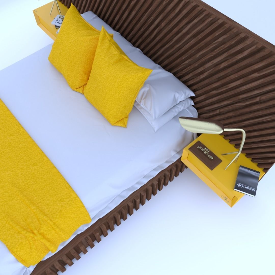 STM-D BED model FFF  Low-poly 3D model_7
