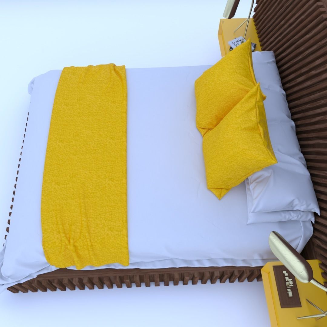 STM-D BED model FFF  Low-poly 3D model_4